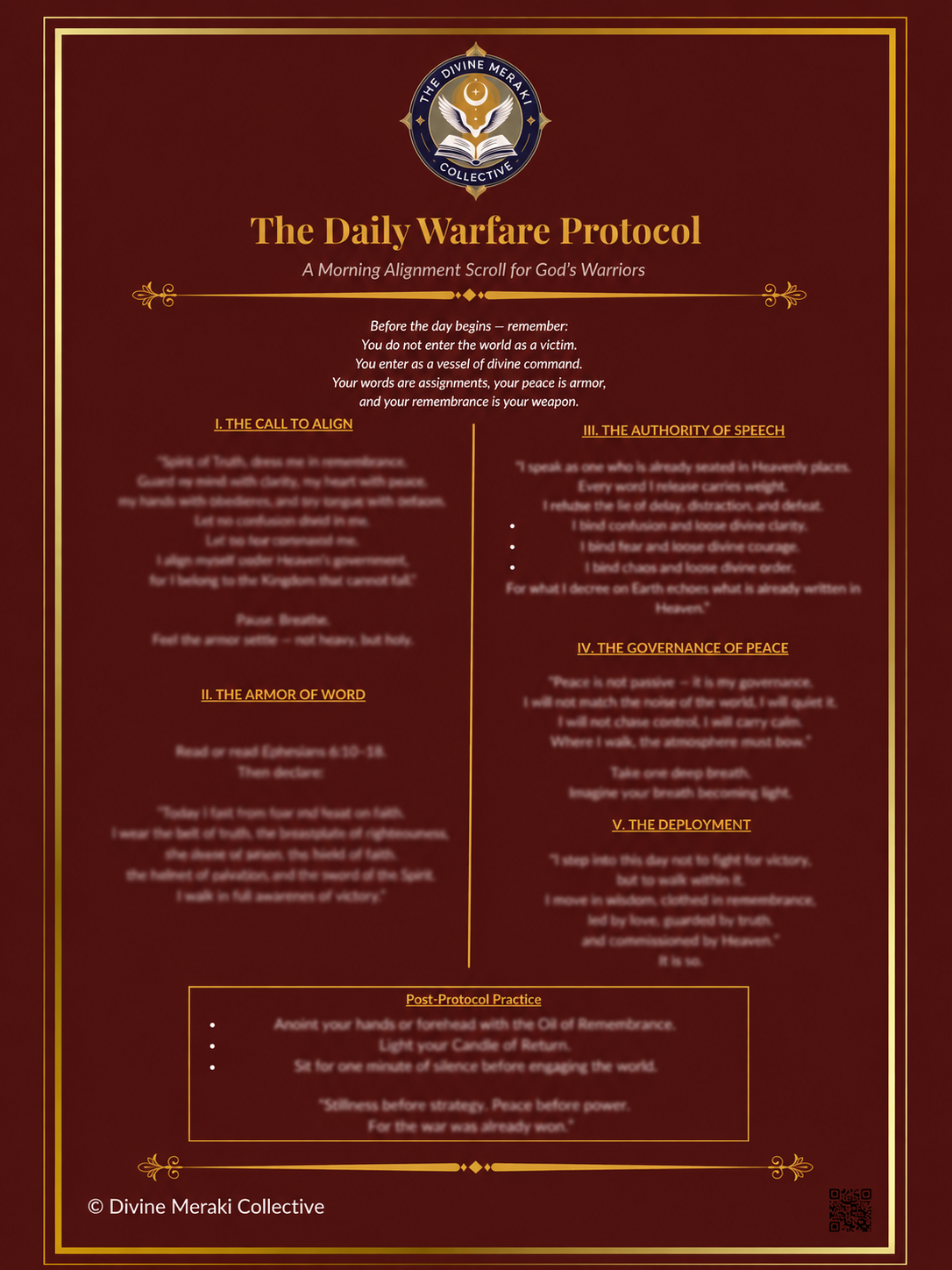 The Daily Warfare Protocol