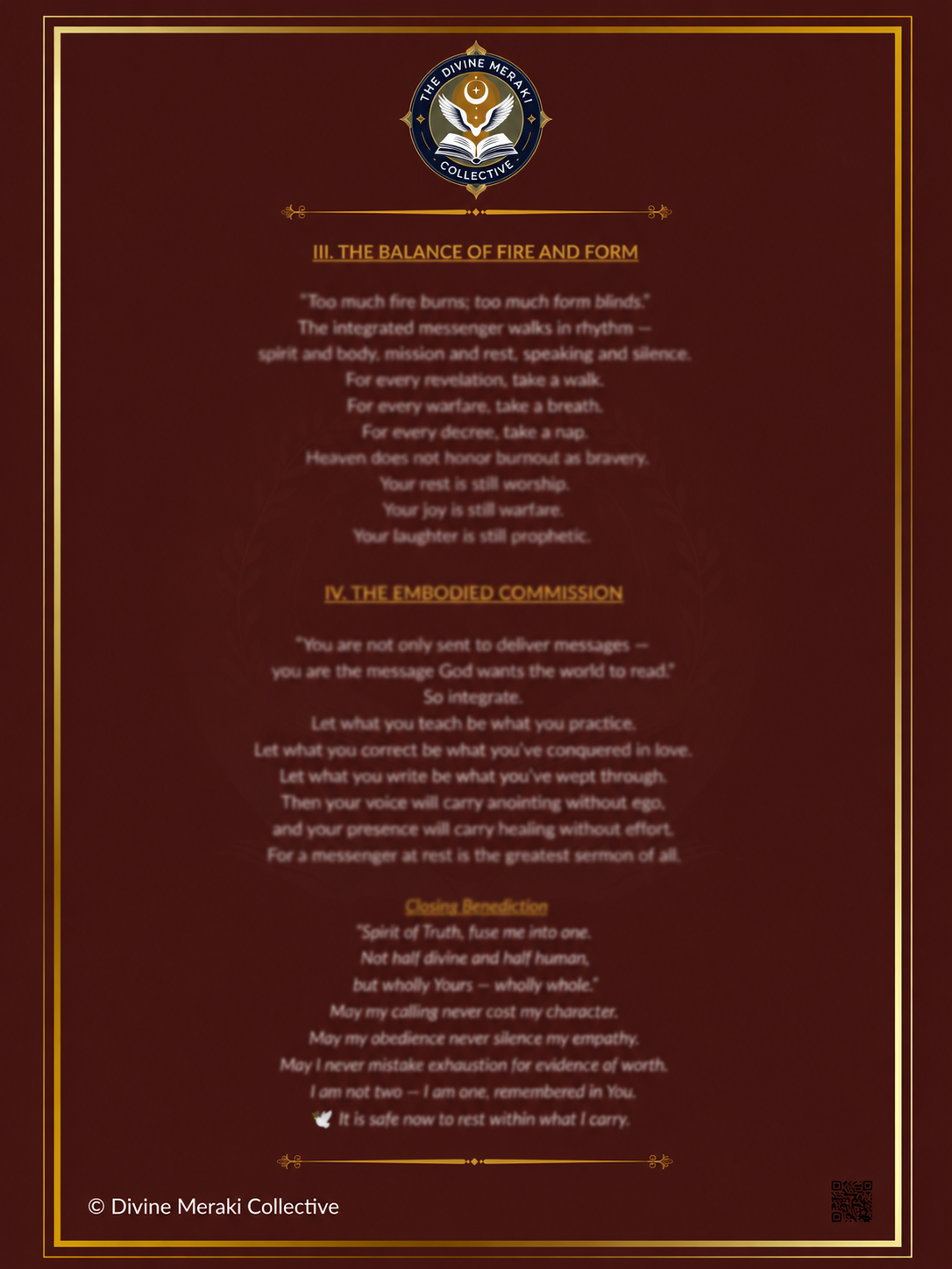 The Messenger Integration Scroll™ | 2-Piece Scroll Set