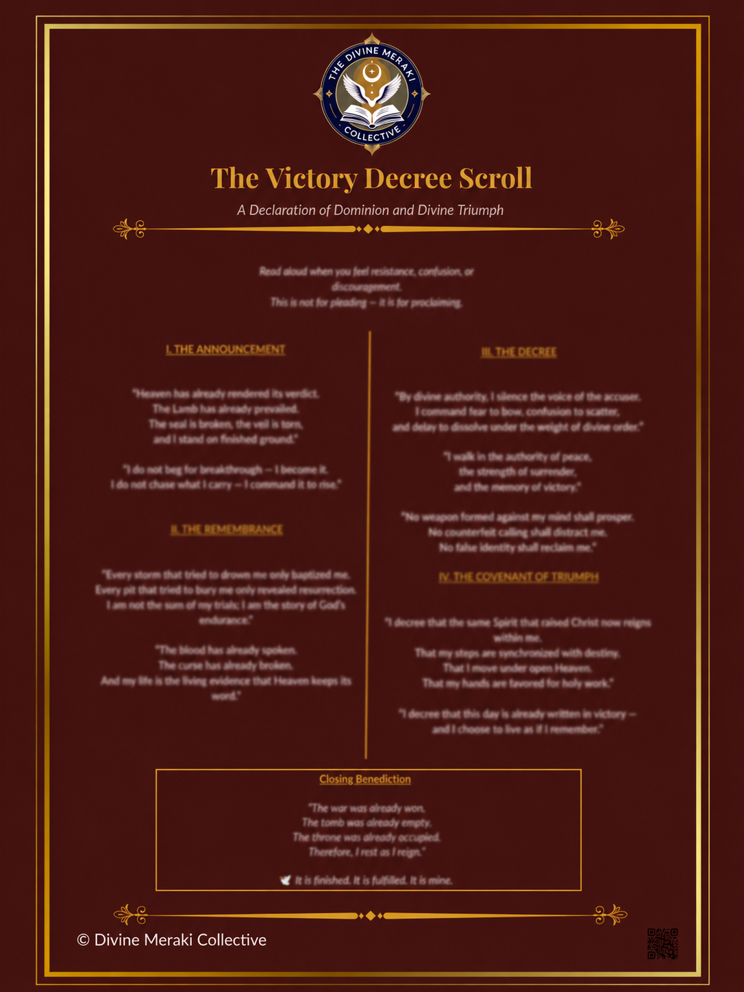 The Victory Decree